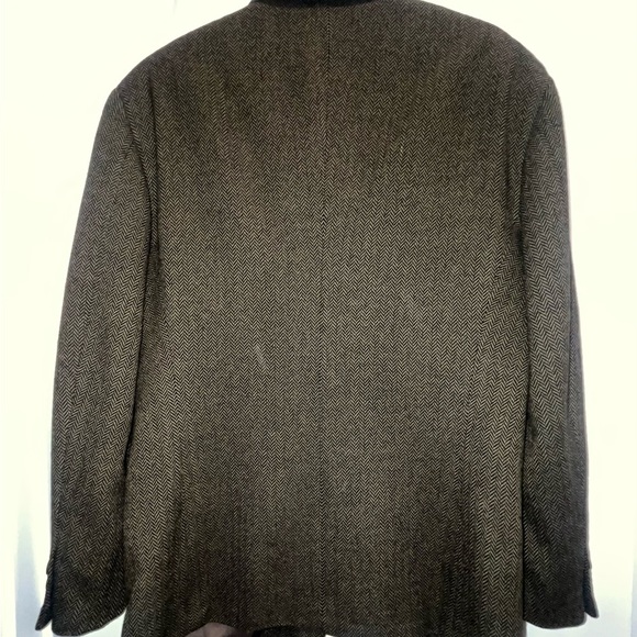 Giorgio Armani men’s pure cashmere brown 3 button sport coat - Picture 6 of 8